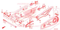 BRACCIO OSCILLANTE/CASSA CATENA per Honda NC 750 X ABS 2018
