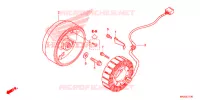 COPERTURA CASSA MANOVELLA/ GENERATORE(2) per Honda NC 750 X ABS 2018