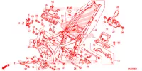 CORPO TELAIO per Honda NC 750 X ABS 2018