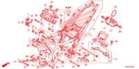CORPO TELAIO per Honda NC 750 X ABS DCT 2018