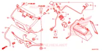 UTENSILI/SCATOLA BATTERIA per Honda NC 750 X ABS DCT 2018
