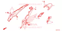 SEDILE/RIPARO SEDILE per Honda NC 750 POLICE 2018
