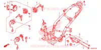 CORPO TELAIO per Honda SH MODE 125 2019