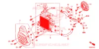 RADIATORE per Honda SH MODE 125 2019
