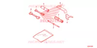 UTENSILI/SCATOLA BATTERIA per Honda SH MODE 125 2019