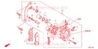 CALIBRO FRENO ANTERIORE per Honda SH MODE 125 2018