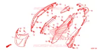 COPERTURA CORPO/SCATOLA BAGAGLI/ PORTATORE BAGAGLI per Honda SH MODE 125 2018