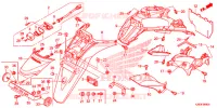 PARAFANGO POSTERIORE / FANALE ILLUMINAZIONE TARGA  per Honda SH MODE 125 2018