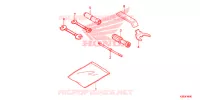 UTENSILI/SCATOLA BATTERIA per Honda SH MODE 125 2018