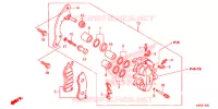 CALIBRO FRENO ANTERIORE per Honda SH MODE 125 2018