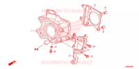 CILINDRO per Honda SH MODE 125 2018