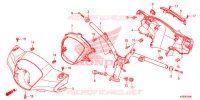 CONDOTTO MANIGLIA/COPERTURA MANIGLIA per Honda SH MODE 125 2018