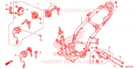 CORPO TELAIO per Honda SH MODE 125 2018