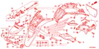 PARAFANGO POSTERIORE / FANALE ILLUMINAZIONE TARGA  per Honda SH MODE 125 2018
