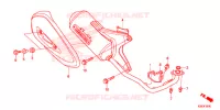 SMORZATORE SCARICO(2) per Honda SH MODE 125 2018