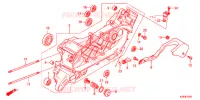 CASSA MANOVELLA SINISTRA per Honda SH MODE 125 2017