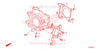 CILINDRO per Honda SH MODE 125 2017