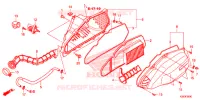 COPERTURA ANTERIORE/FILTRO ARIA per Honda SH MODE 125 2017