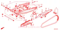 BRACCIO OSCILLANTE/CASSA CATENA per Honda AFRICA TWIN 1000 RED 2018