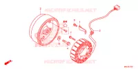 COPERTURA CASSA MANOVELLA/ GENERATORE(2) per Honda NC 750 X 2018