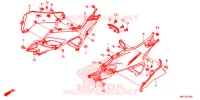 COPERTURA LATO/COPERTURA SERBATOIO per Honda NC 750 X 2018