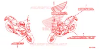 EMBLEMA/STRISCIA per Honda NC 750 X 2018