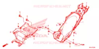 PARAFANGO POSTERIORE per Honda NC 750 X 2018