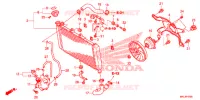 RADIATORE per Honda NC 750 X 2018