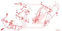 SMORZATORE SCARICO(2) per Honda NC 750 X 2018