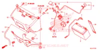 UTENSILI/SCATOLA BATTERIA per Honda NC 750 X 2018