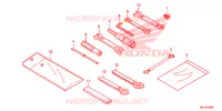 UTENSILI/SCATOLA BATTERIA per Honda NC 750 X 2018