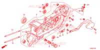 CASSA MANOVELLA SINISTRA per Honda PCX 150 WHITE 2018