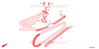 CATENA CAMMA/TENSIONE per Honda PCX 150 WHITE 2018