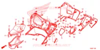 PARAGAMBE per Honda PCX 150 WHITE 2018