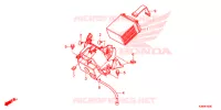 UTENSILI/SCATOLA BATTERIA per Honda PCX 150 WHITE 2018