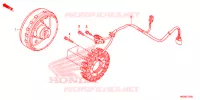 COPERTURA CASSA MANOVELLA/ GENERATORE(2) per Honda FOURTRAX 420 RANCHER 4X4 DCT EPS 2018