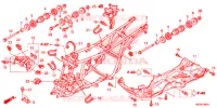 CORPO TELAIO per Honda FOURTRAX 420 RANCHER 4X4 DCT EPS 2018