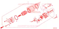 MOTORE AVVIATORE per Honda FOURTRAX 420 RANCHER 4X4 DCT EPS 2018
