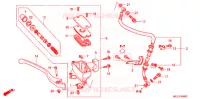 CILINDRO MAESTRO FRENO per Honda SHADOW 400 SLASHER 2000