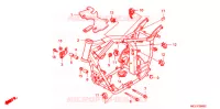 CORPO TELAIO per Honda SHADOW 400 SLASHER 2000