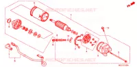 MOTORE AVVIAMENTO per Honda SHADOW 400 SLASHER 2000