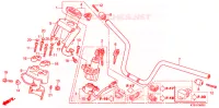 MANUBRIO per Honda PS 250 2005