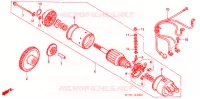 MOTORE AVVIAMENTO per Honda PS 250 2005