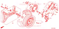 RUOTA POSTERIORE/BRACCIO OSCILLANTE per Honda PS 250 2005