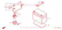 UTENSILI/SCATOLA BATTERIA per Honda PS 250 2005