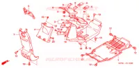 CARENE ANTERIORE / CENTRALE per Honda PS 250 2006