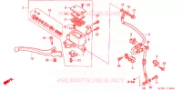 CILINDRO MAESTRO FRENO per Honda PS 250 2006