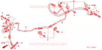 CONDOTTO FRENO POSTERIORE per Honda PS 250 2006