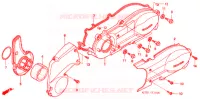 COPERTURA MANOVELLA SINISTRA per Honda PS 250 2006