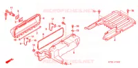 PORTAPACCHI POSTERIORE per Honda PS 250 2006